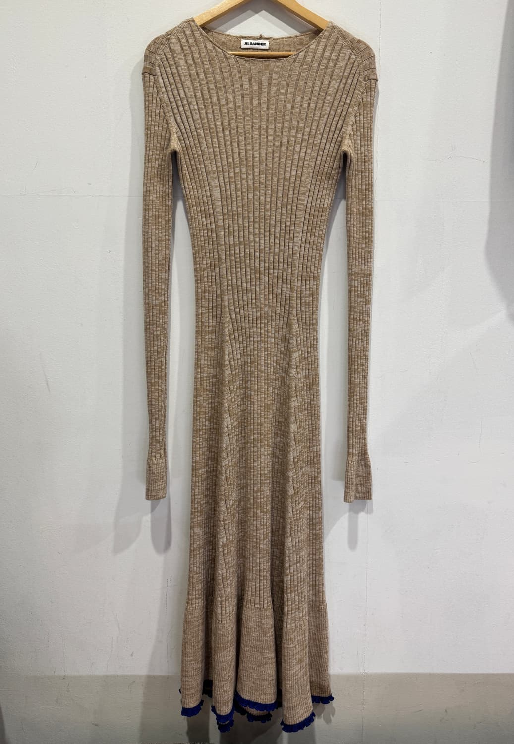 질샌더 니트 롱 원피스 38 정품 상품이미지1