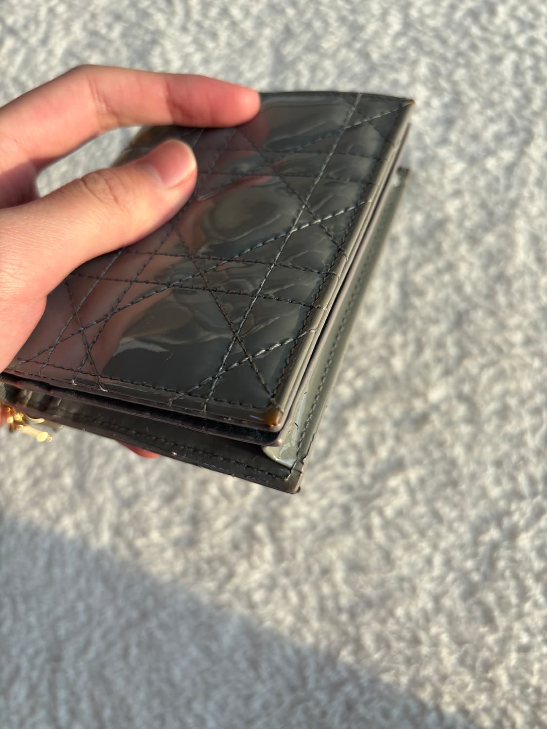 디올 레이디 까나쥬 반지갑 (풀구성) 상품이미지10