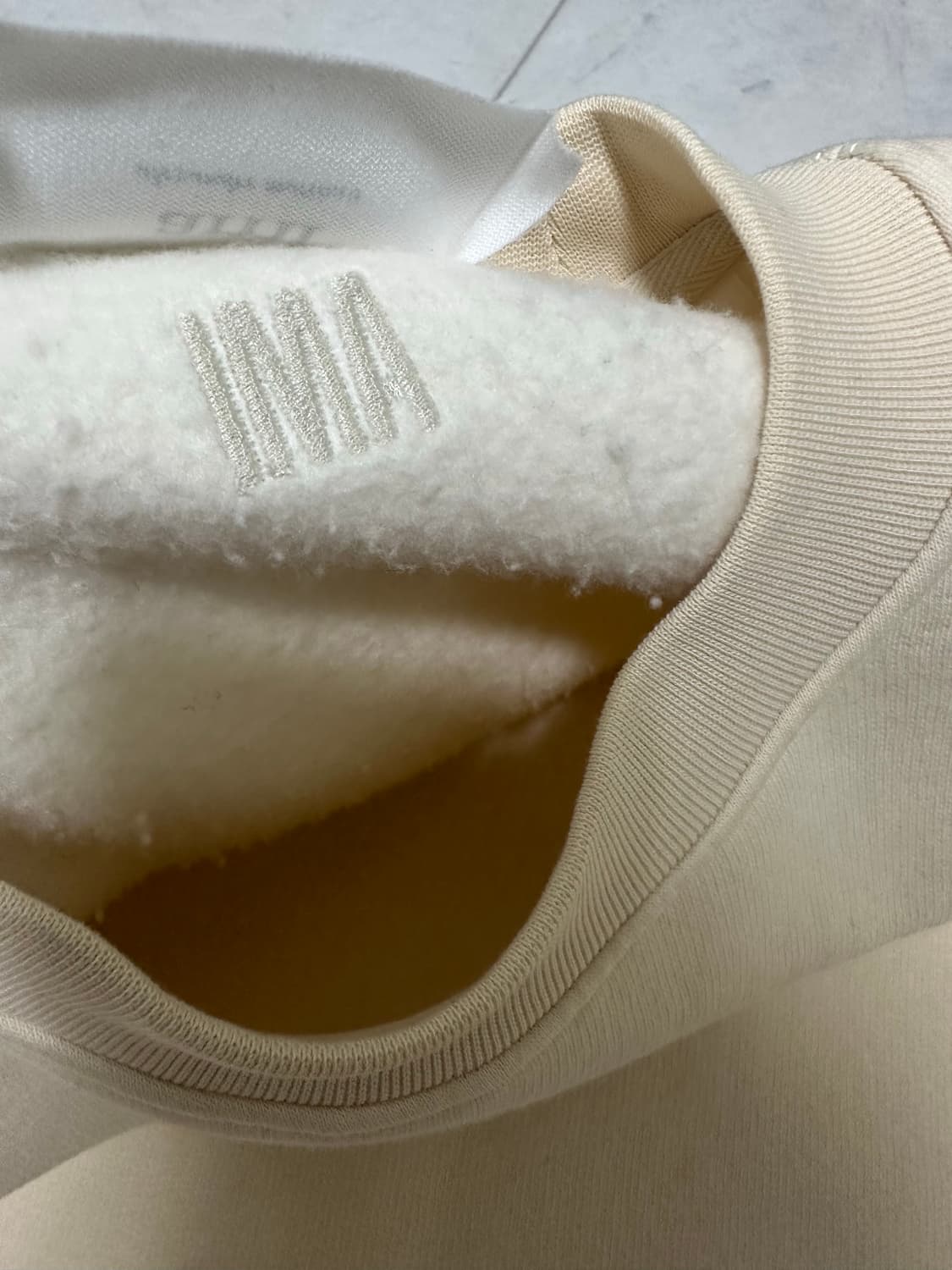 아미 맨투맨 기모 S 상품이미지5