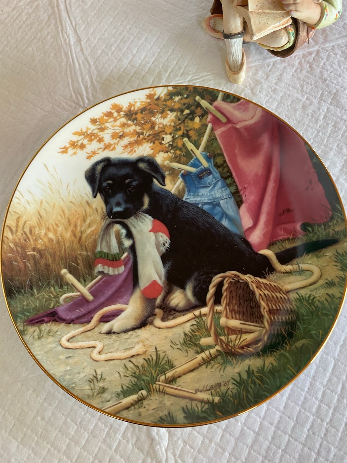 빈티지 미국 그릇 접시 장식품 상품이미지2