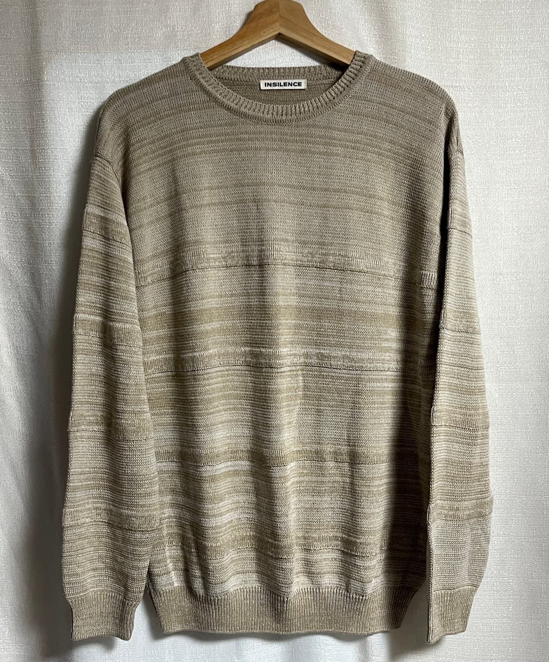 공용 인사일런스 그라데이션 와플 니트 스웨터 M 상품이미지1