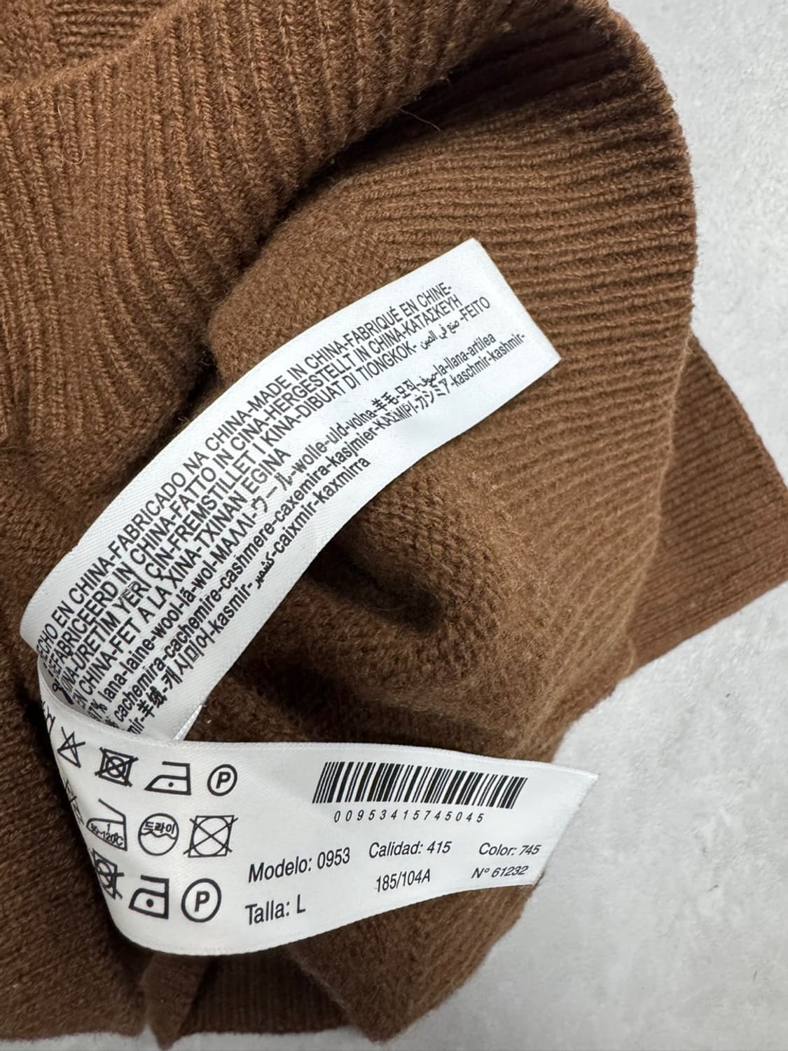 마시모두띠 캐시미어  상품이미지4