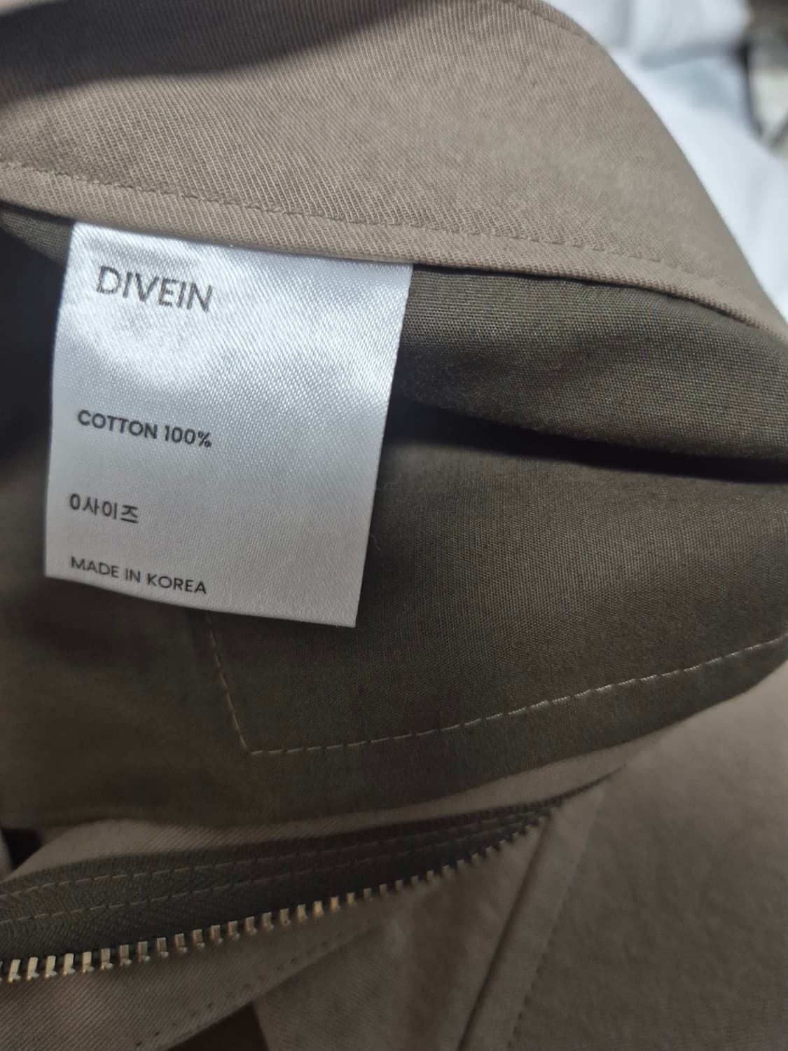 DIVEIN(다이브인)베른 카고 팬츠 (0사이즈,베이지) 상품이미지3