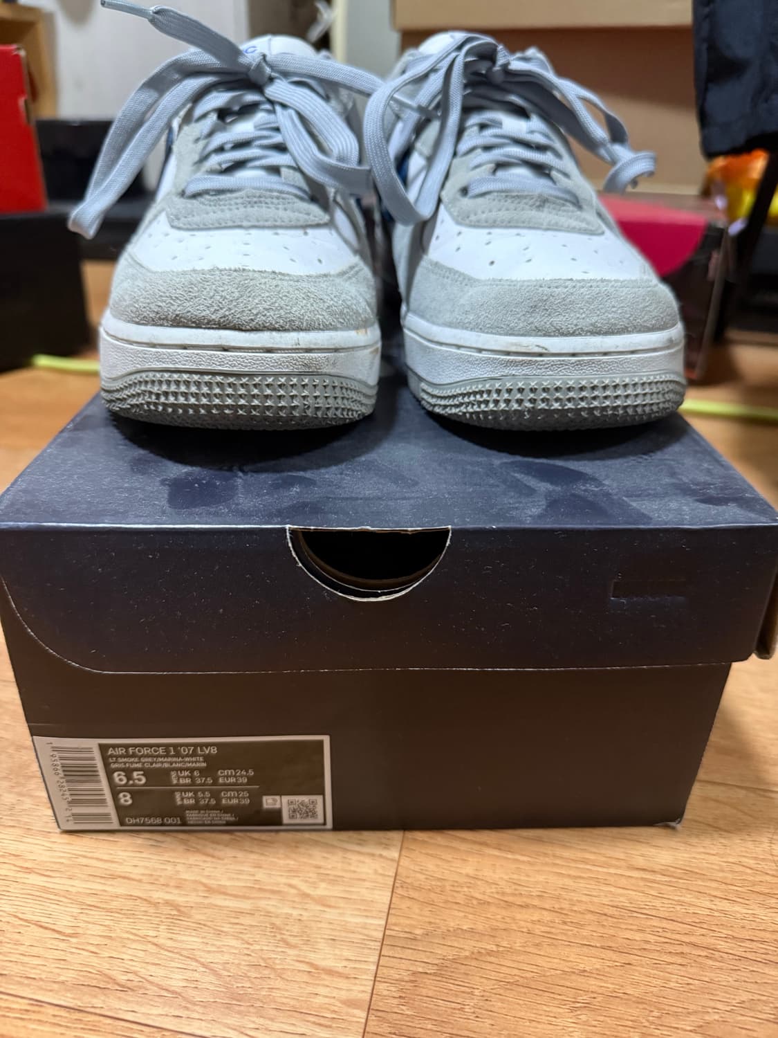 [245] 나이키 에어포스1 '07 LV8 라이트 스모크 그레이 상품이미지1