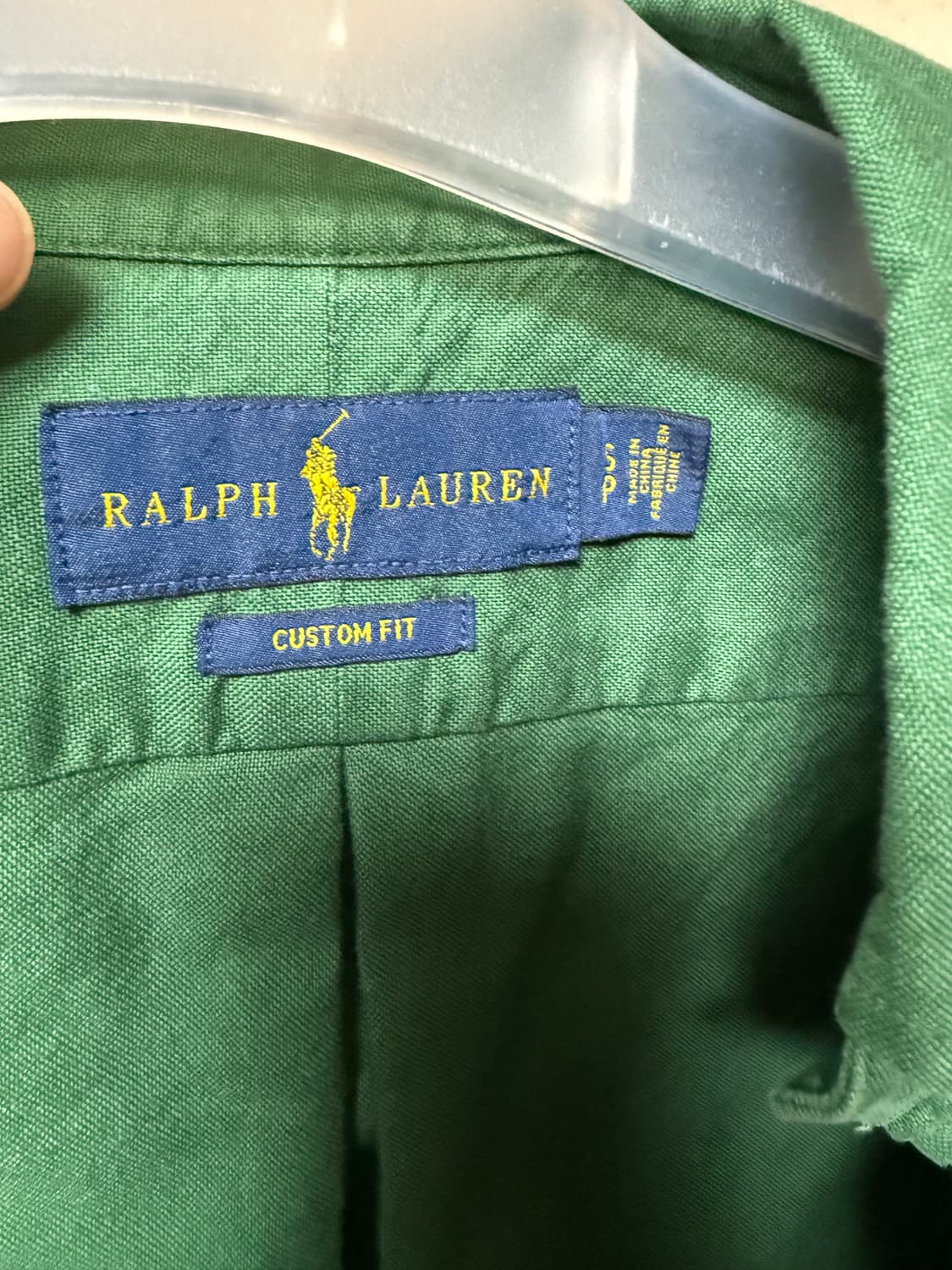 폴로 가먼츠다잉 셔츠 그린 커스텀 Sj 상품이미지3