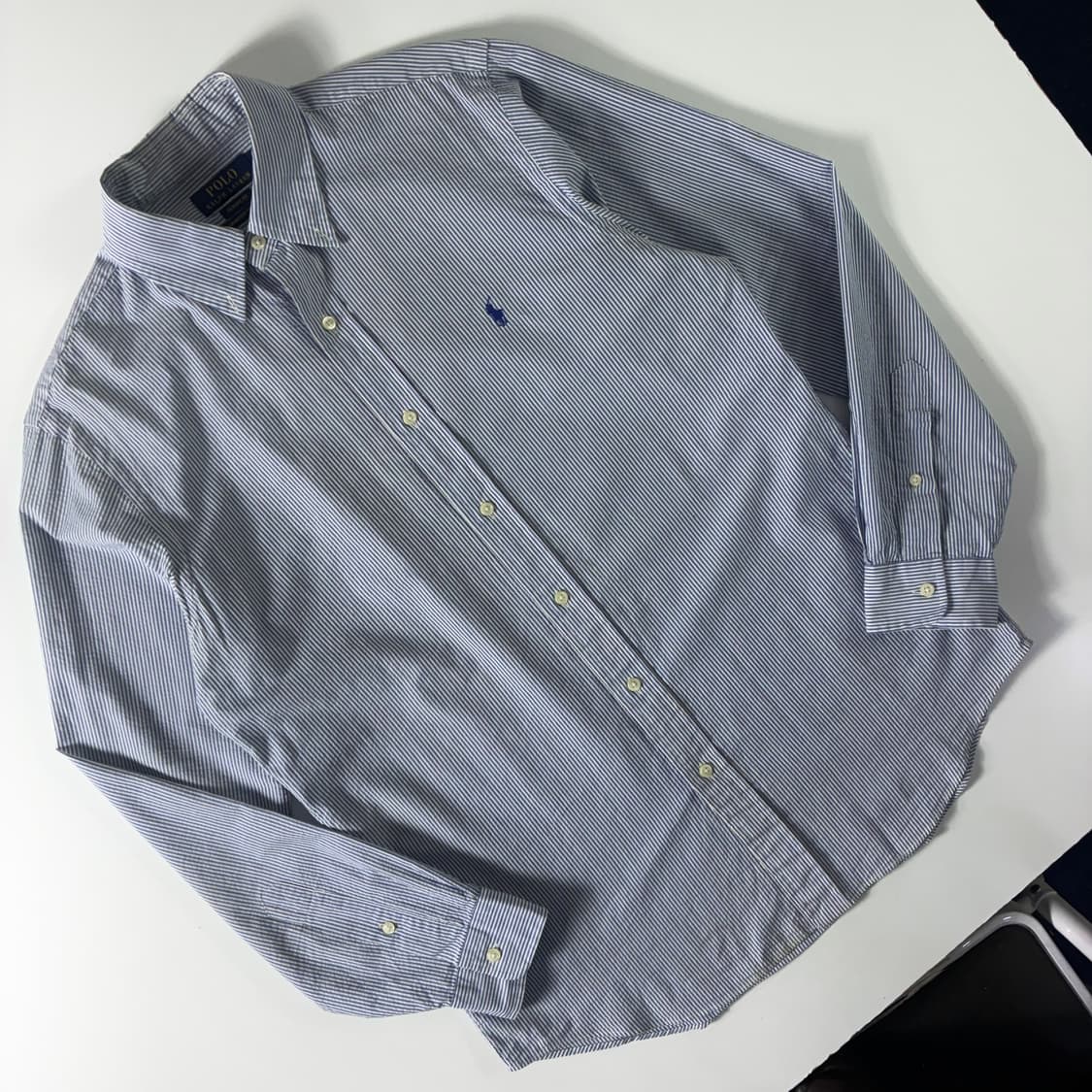 Polo  폴로 랄프로렌 신형 자수 코튼 스트라이프 셔츠  상품이미지2