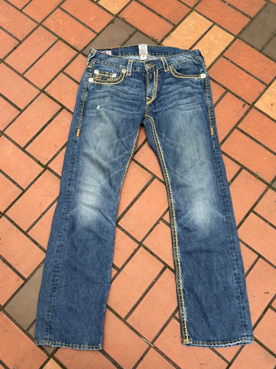 트루릴리전 스트레이트 핏 상품이미지7