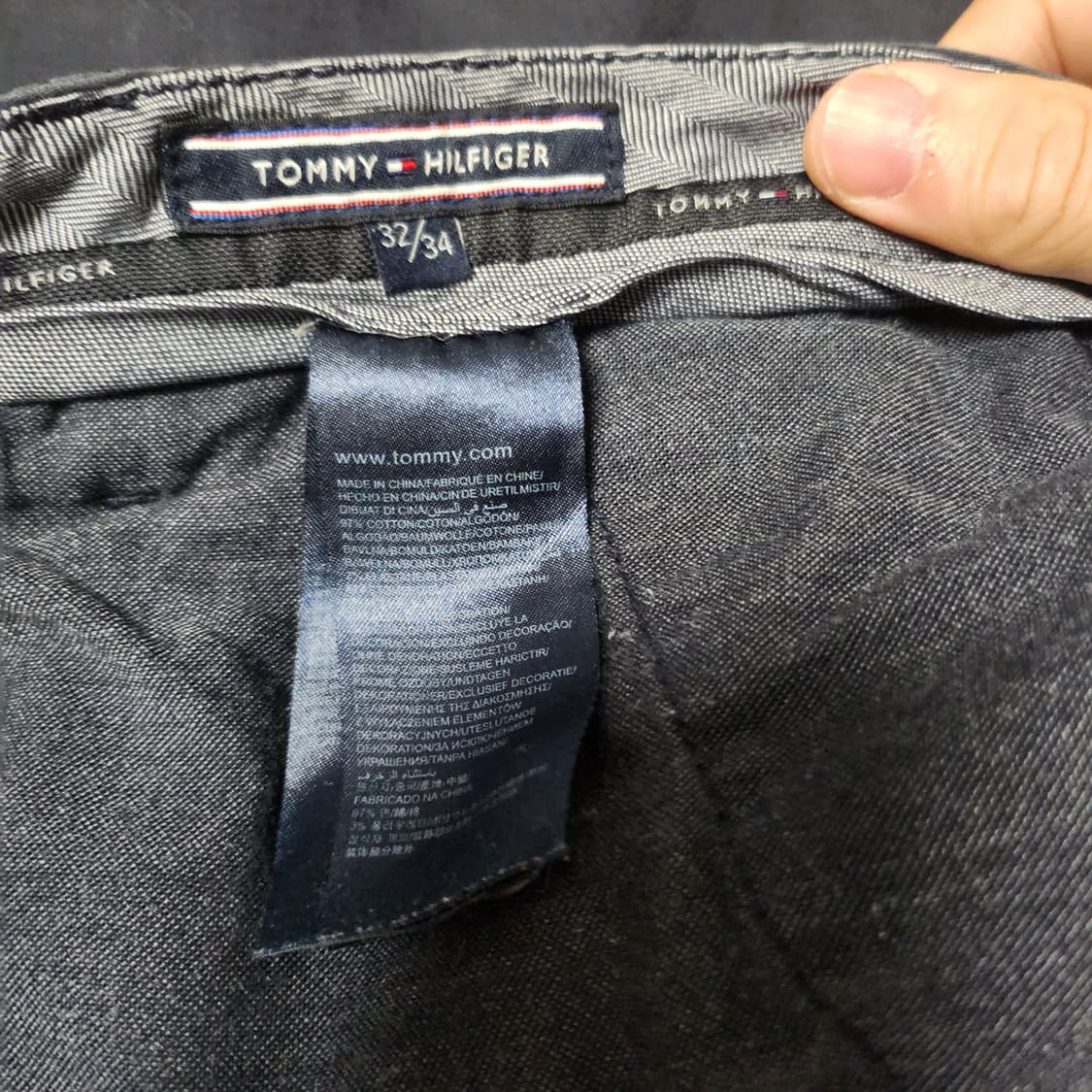 [32] 타미힐피거 면바지 상품이미지3