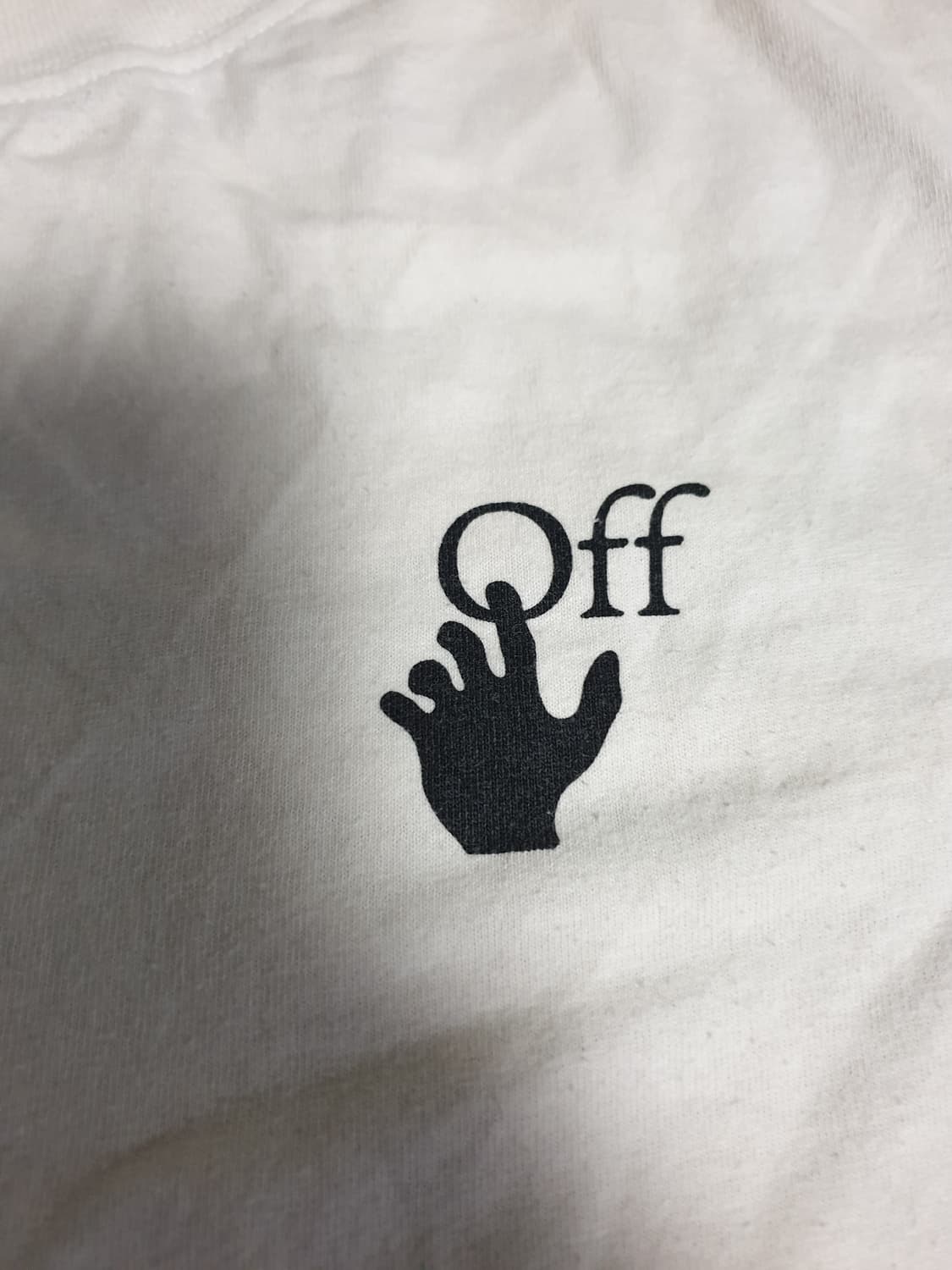 오프화이트 21ss 스프레이 마커 애로우 반팔티 (XL) 상품이미지2