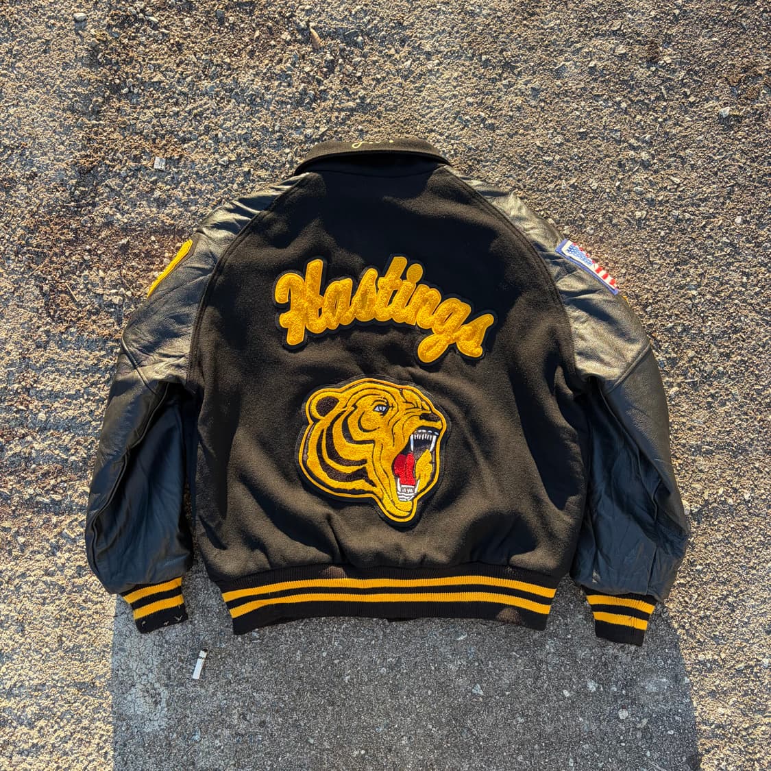 90s Tyson Awards 빈티지 울 바시티 자켓 L 상품이미지9