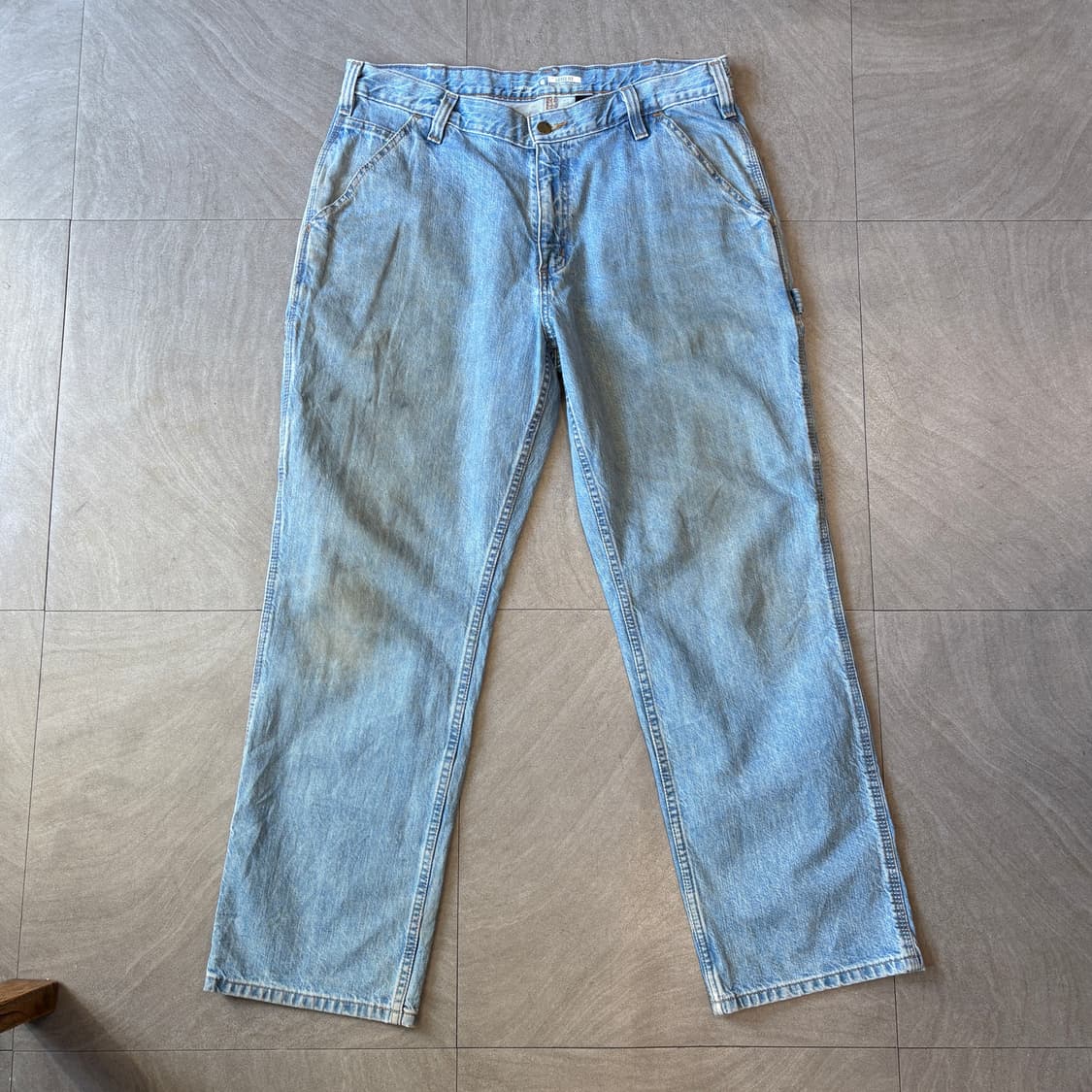 칼하트 오리지널 데님 카펜터 팬츠 바지  상품이미지4