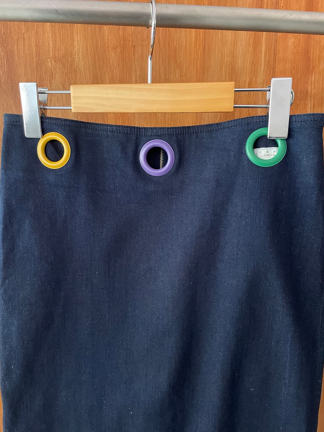 Navy ring point skirt 상품이미지4