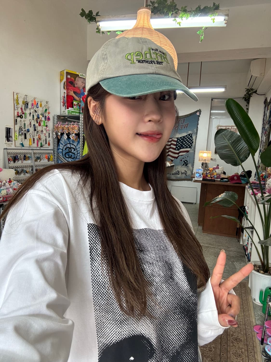 더 프린터 빈티지 볼캡 상품이미지2