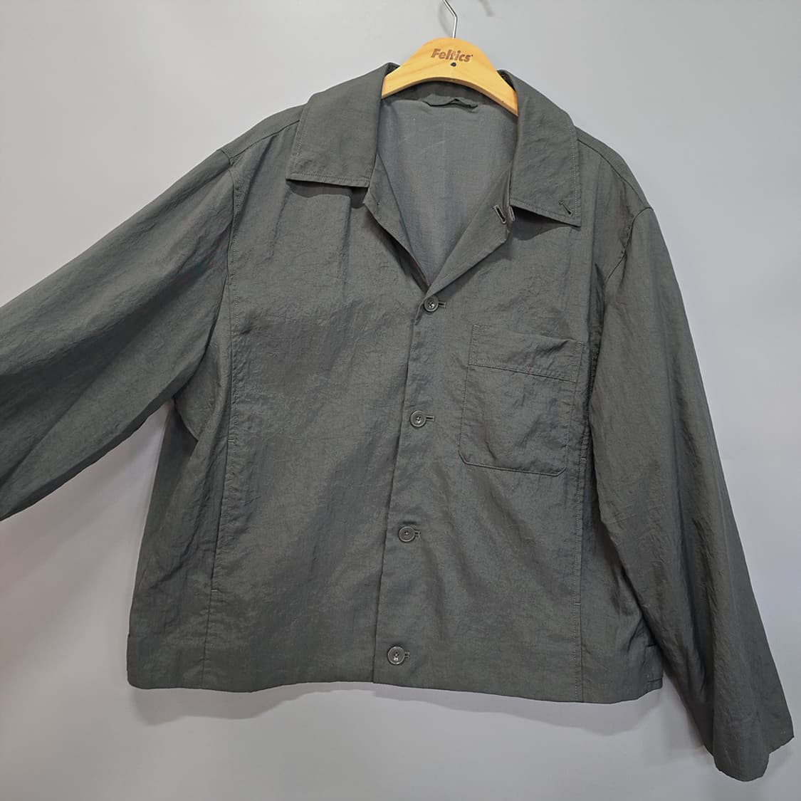 유니클로(UNIQLO) 자켓 카키 L 상품이미지2