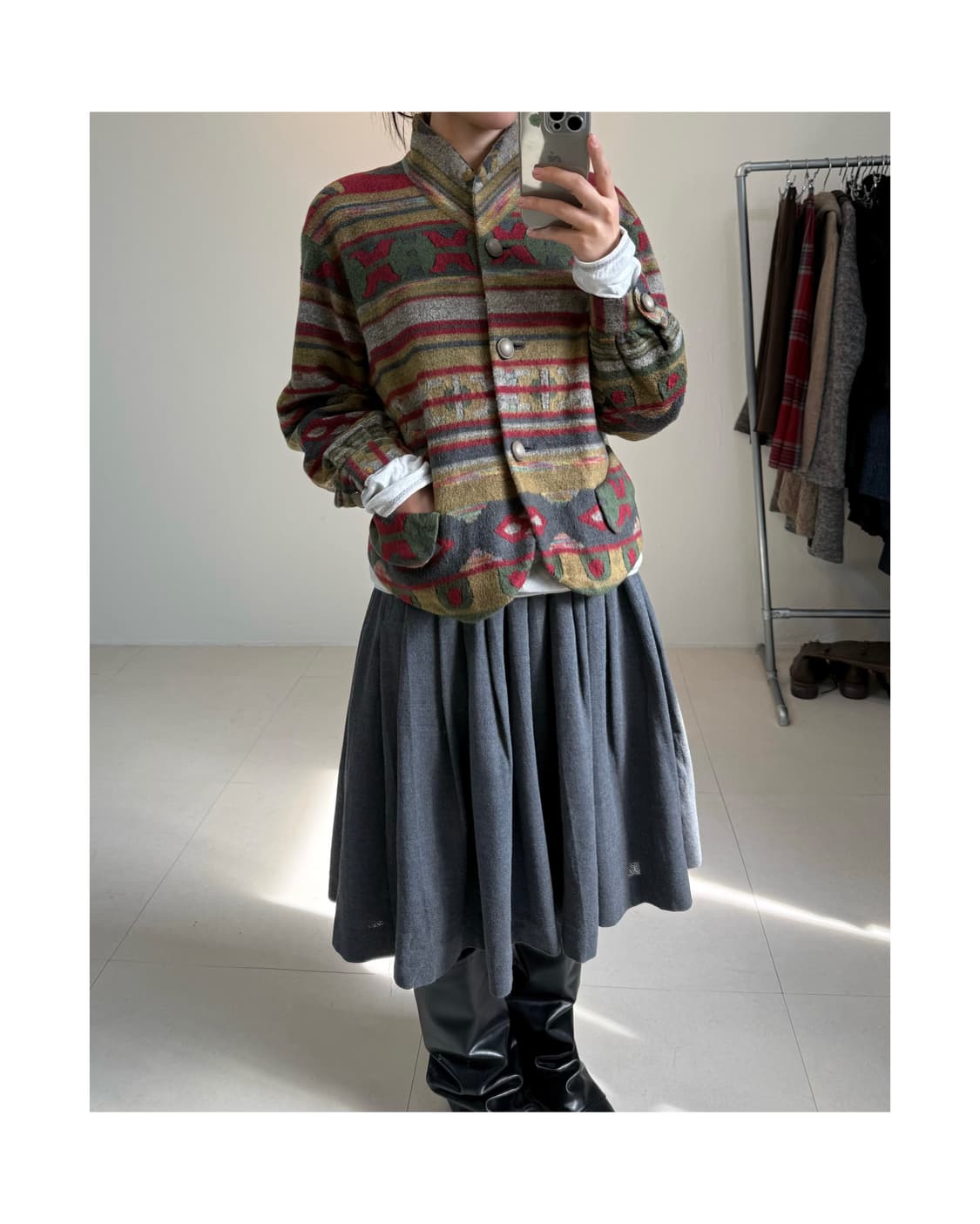 빈티지 울 자켓 상품이미지1