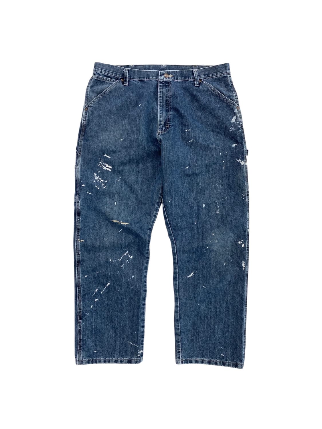 00‘s 랭글러 페인티드 데님 카펜더 팬츠 상품이미지1