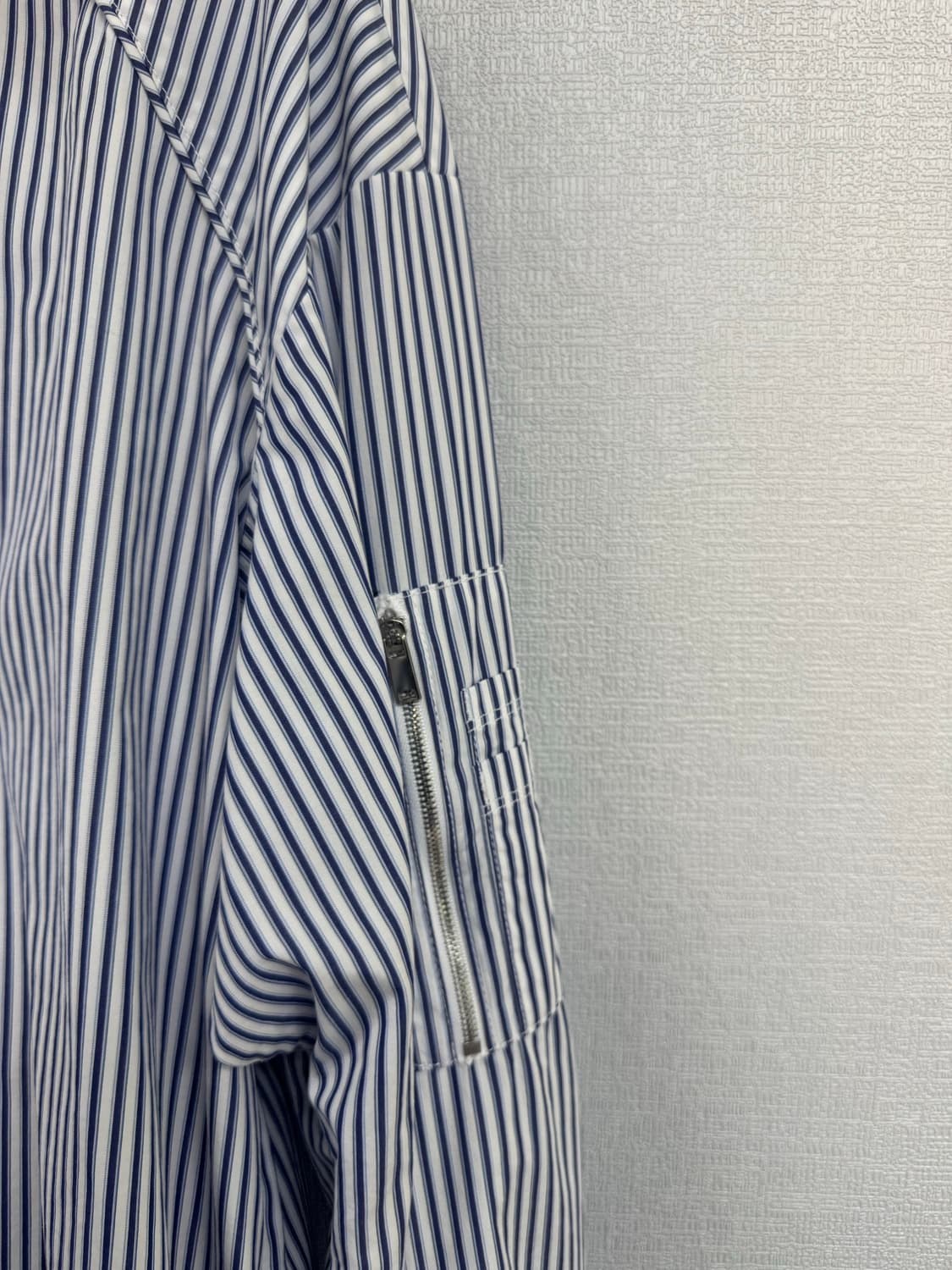 준지 스트라이프 마원 셔츠 자켓 상품이미지2