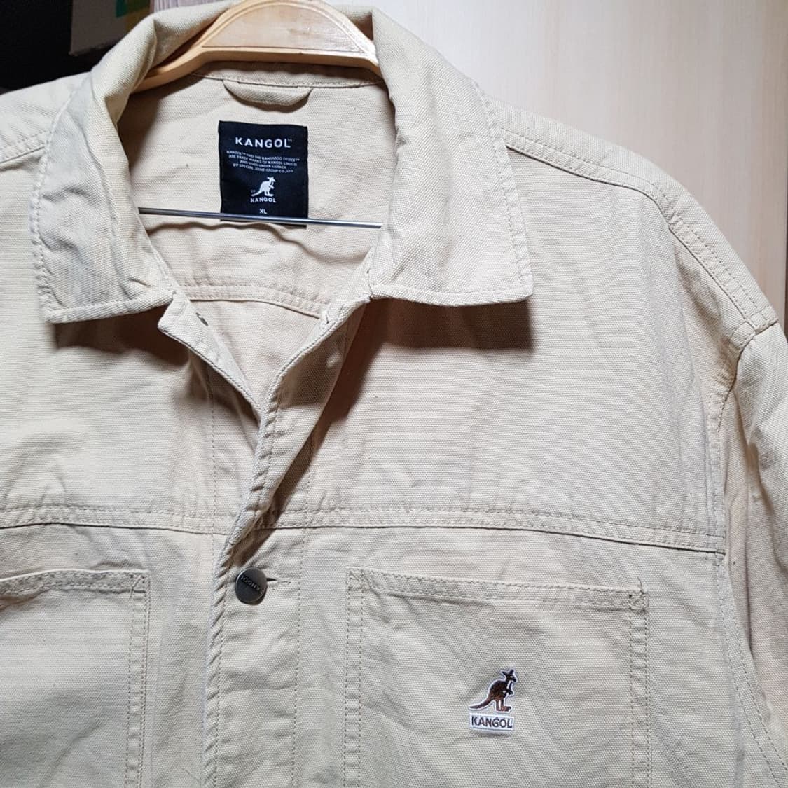 XL / 캉골 / 면데님 트러커자켓/베이지/와란/  상품이미지5
