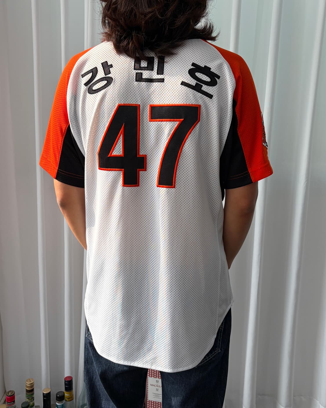 [2XL]롯데 자이언츠 프로페셔널 강민호 야구 유니폼 상품이미지2