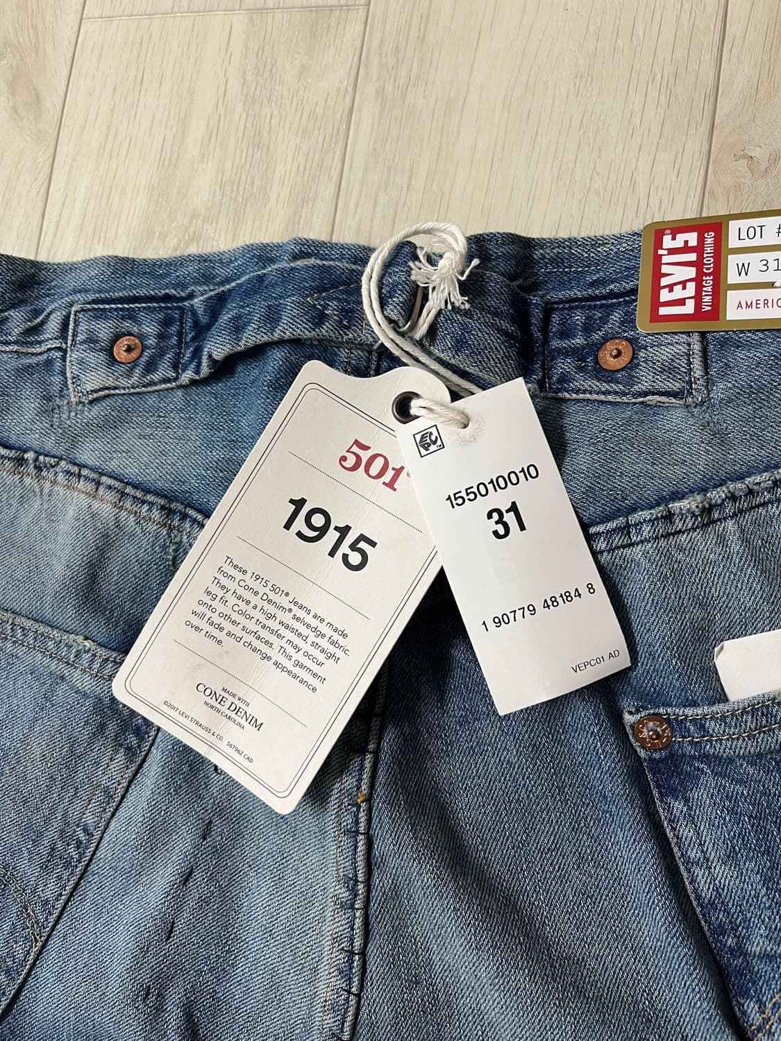 리바이스빈티지클로딩 lvc15501 0010 Sundance 콘밀 31 상품이미지7