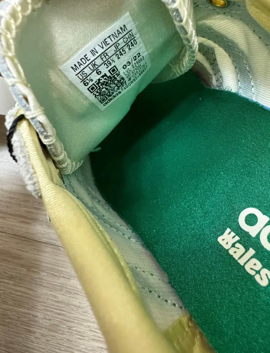 [245] 아디다스 X 웨일스보너 삼바 그린 상품이미지4