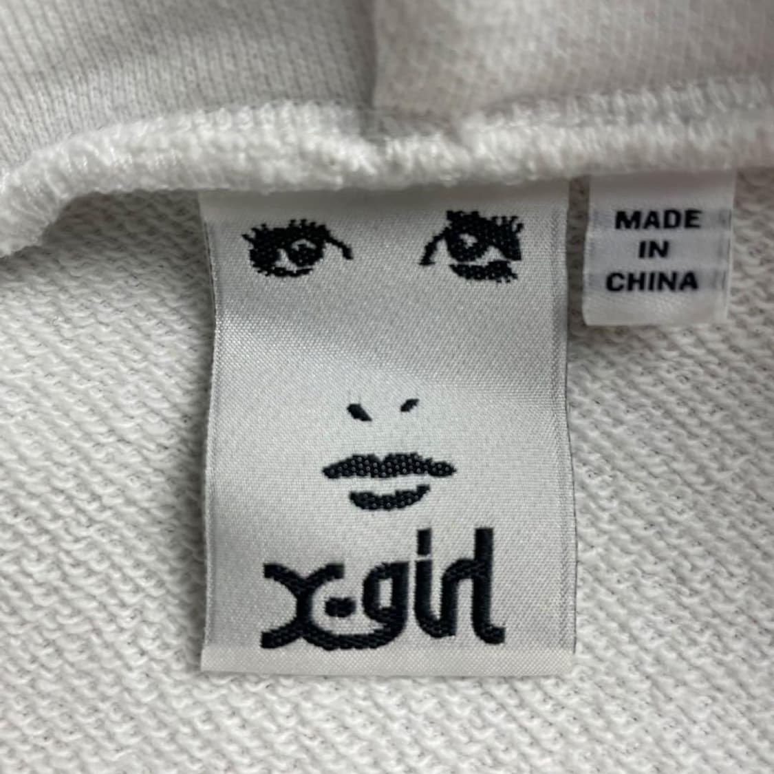 히스테릭 글래머 X 에디트 페이스 스웨트 후드티 상품이미지3