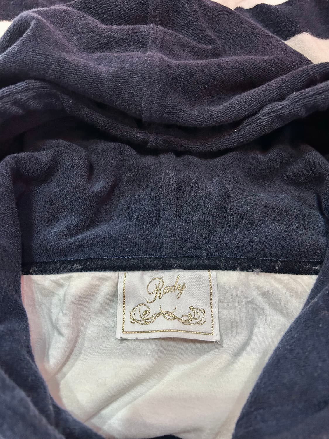 Rady striped hooded zip up 레디 스트라이프 후드집업 상품이미지3