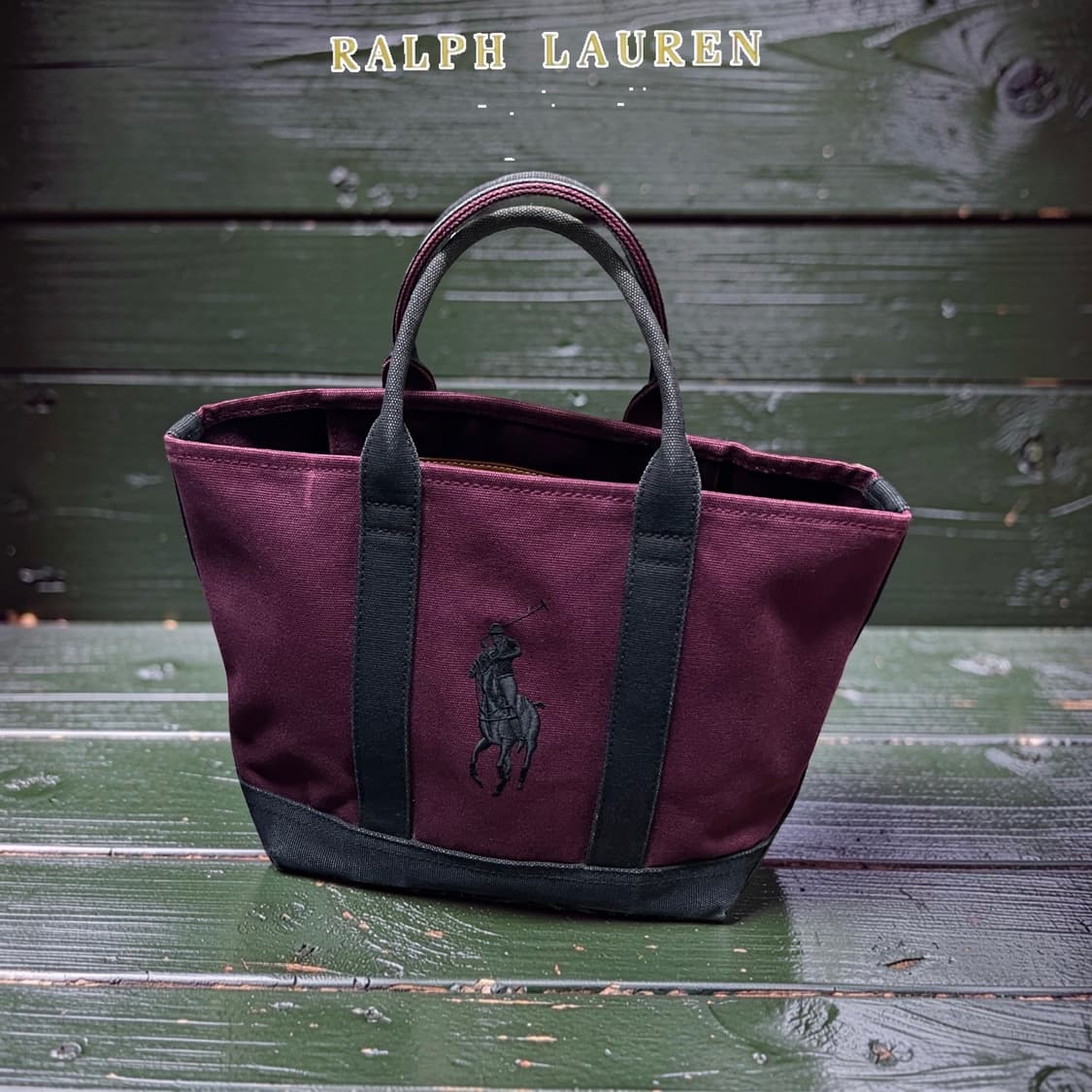 랄프로렌 빈티지 캔버스 토트백 상품이미지1
