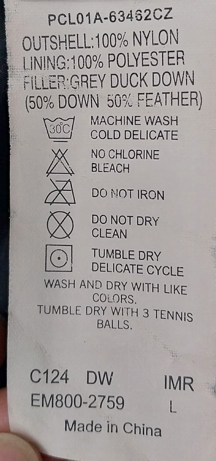 리바이스 오렌지탭 덕다운 패딩 100 상품이미지5