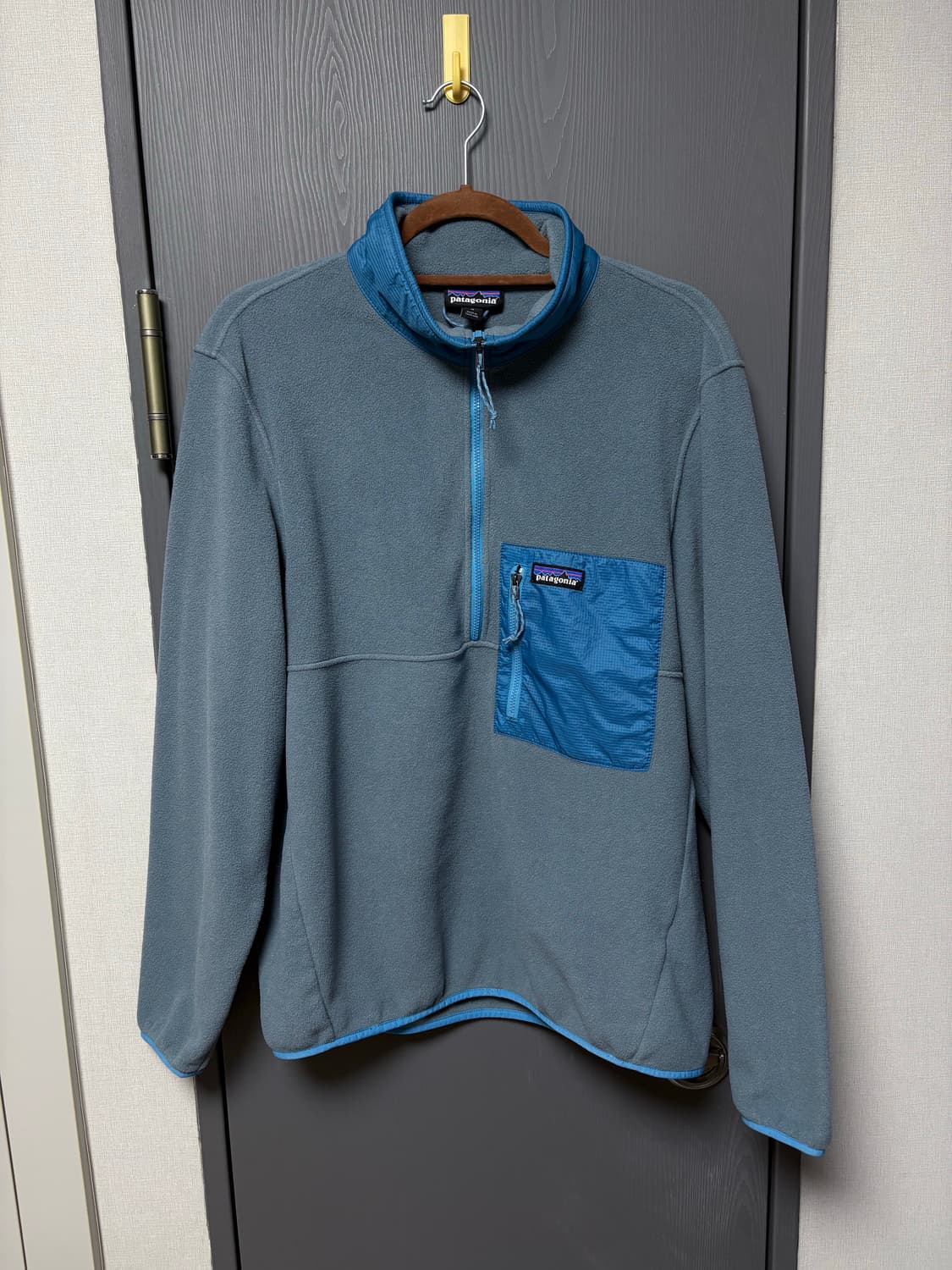 (M, 100) 파타고니아 마이크로디니 하프집 풀오버 후리스 상품이미지1