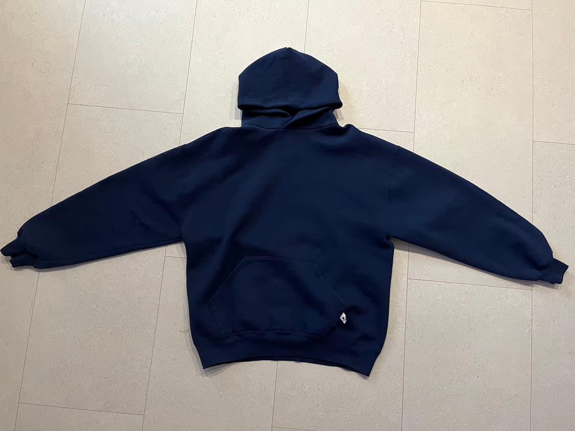 90s 러셀 애슬레틱 네이비 후드 M~L 상품이미지2