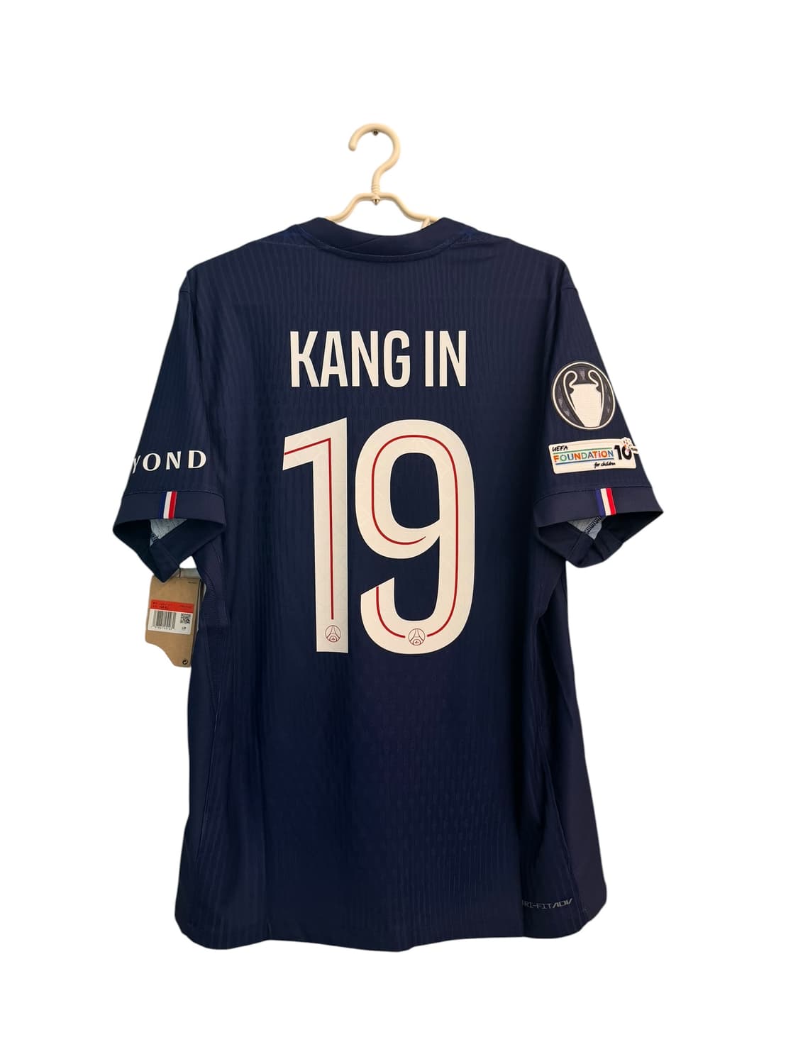PSG25-26나이키정품 어센틱 챔스 오피셜 풀패치 상품이미지1
