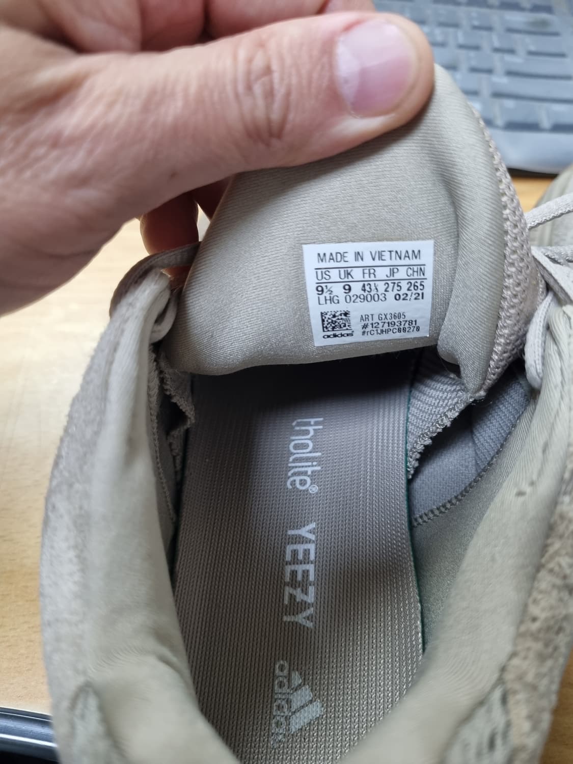 [265/정품] 아디다스 이지500 상품이미지5