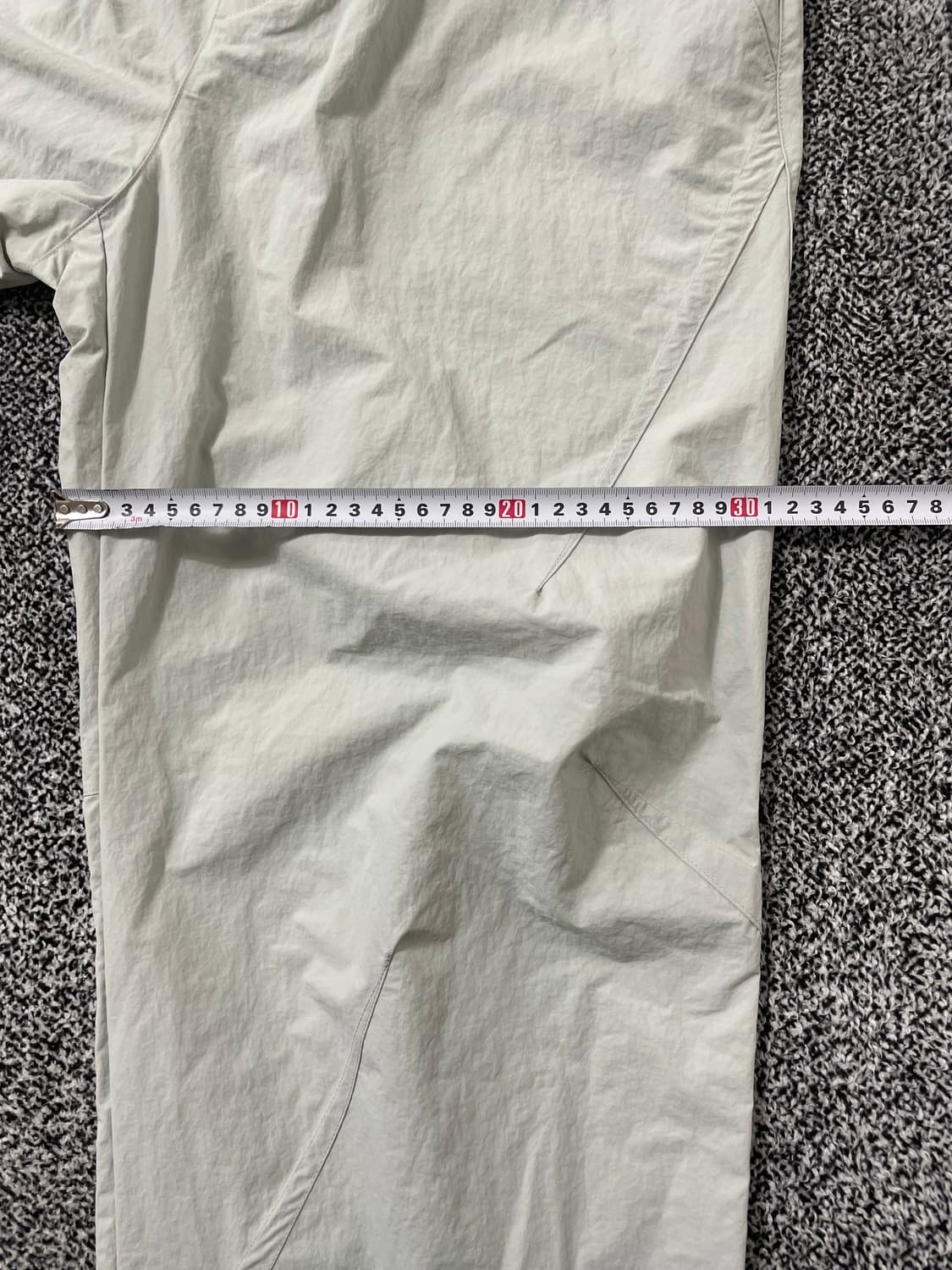 빈티지9.(새상품) FREKER 프리커 나일론 바스락 팬츠 민트 벌룬팬츠 상품이미지6