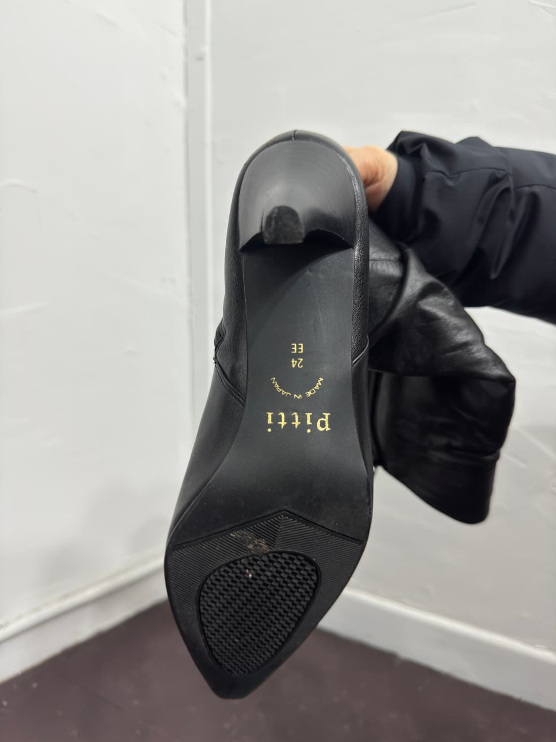 pitti leather long boots  상품이미지7