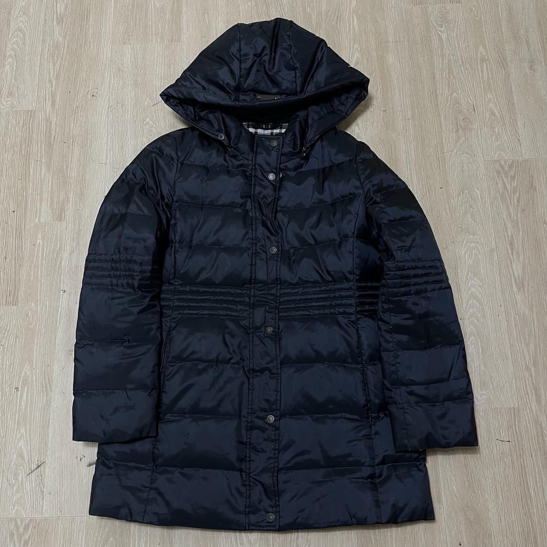 닥스 여성 구스다운 후드 롱패딩 점퍼 [다크 네이비] M/95 상품이미지1