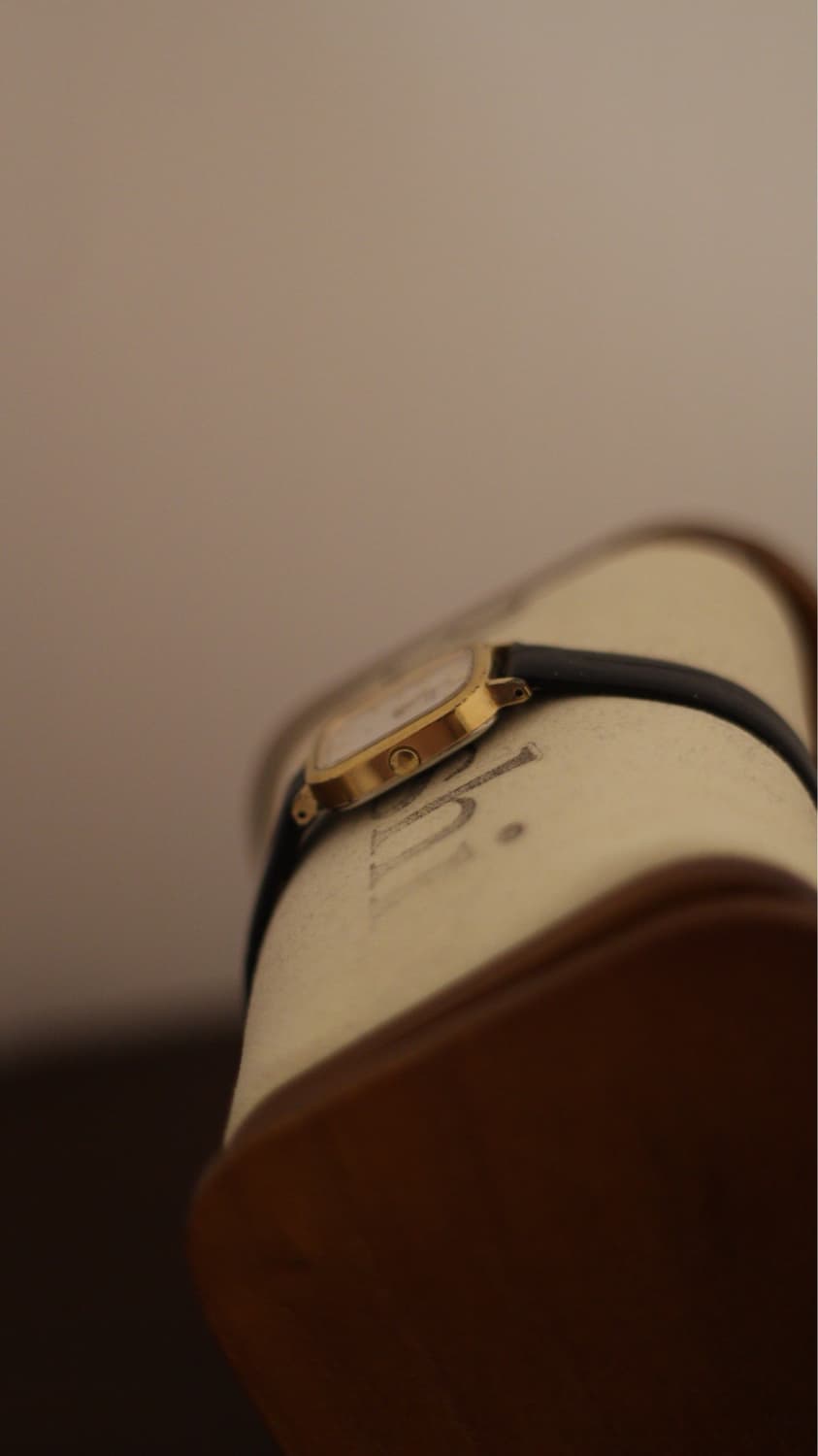 [Seiko] 세이코 미니멀 쿠션 케이스 골드 여성용 쿼츠 상품이미지6