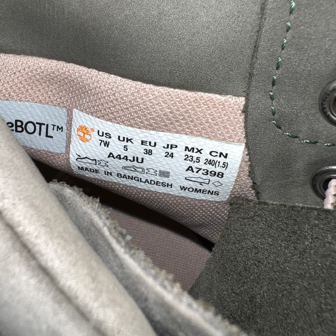 우먼스 팀버랜드 넬리 그레이 부츠 상품이미지7