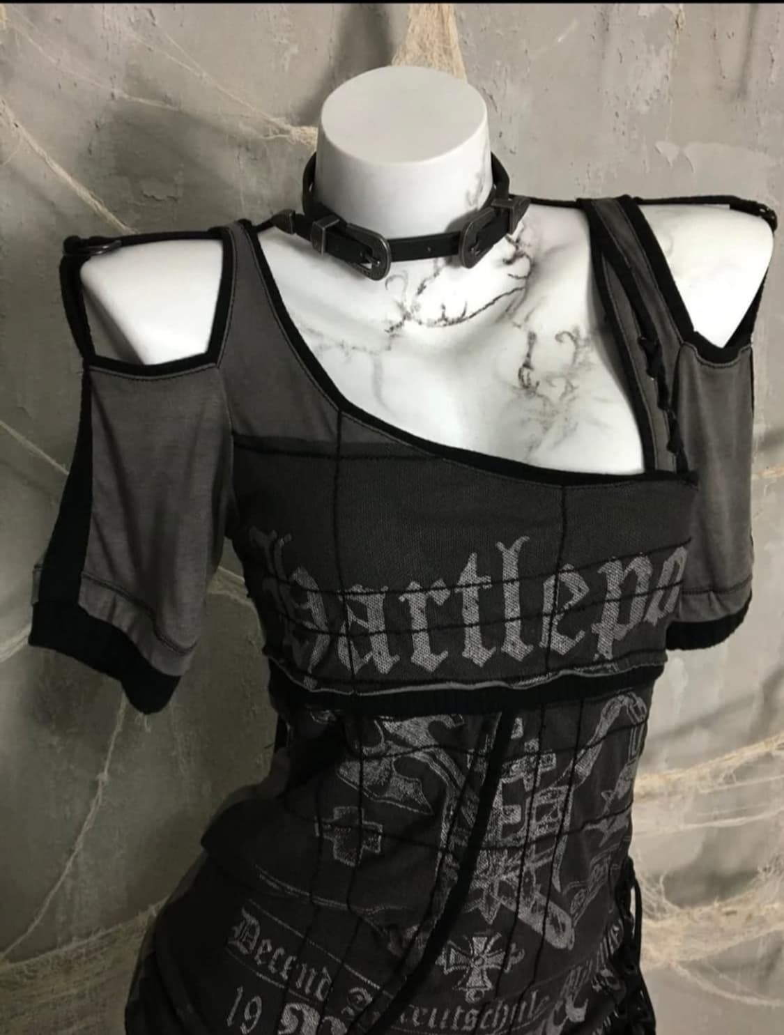 샐비지 00s 그런지 펑크 원피스 상품이미지2