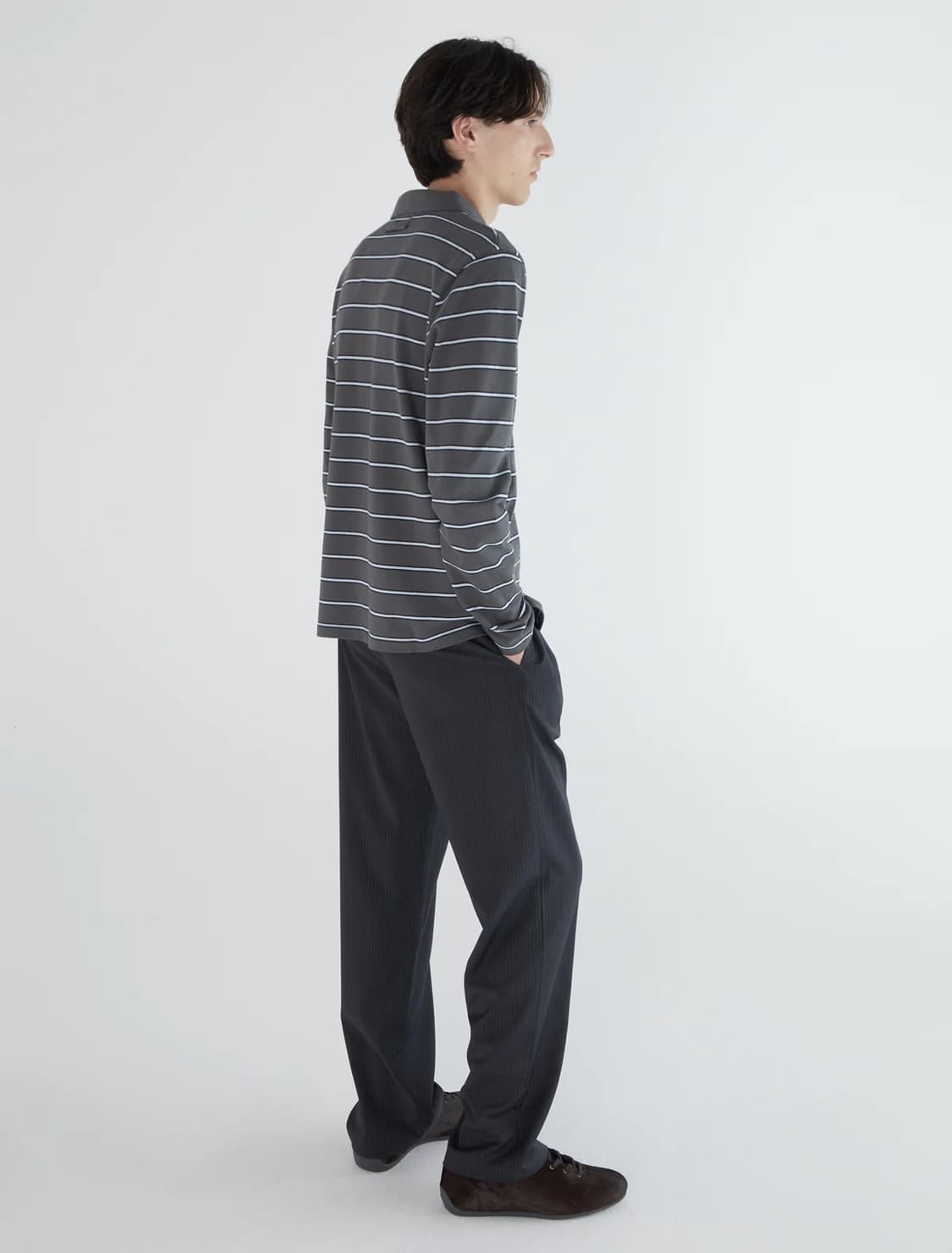 (M,L,XL) 팔로마울 no.2687 COTY 스트라이프 폴로셔츠 상품이미지5