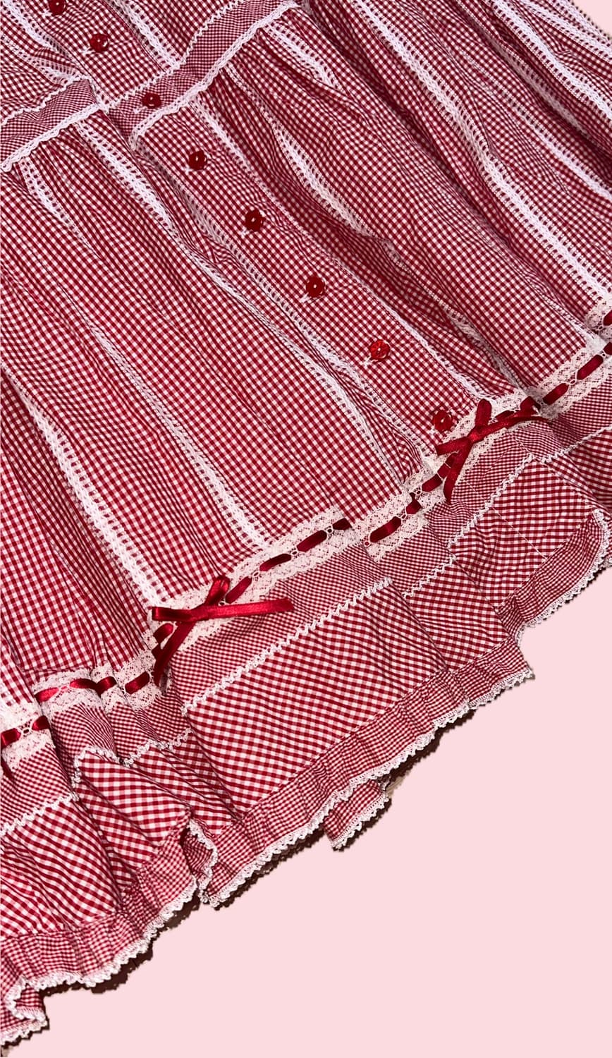 Pink house long skirt 상품이미지2