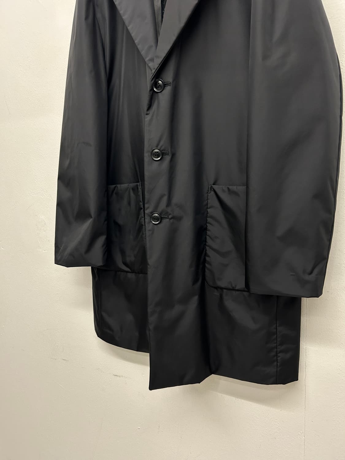 요시유키코니시 일본 디자이너 나일론 코트 상품이미지3