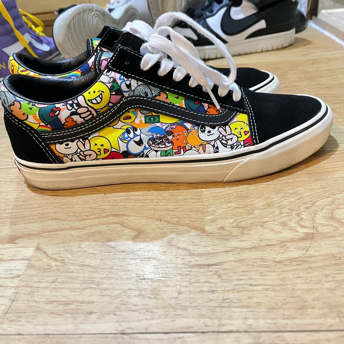 (275mm) 반스 X 아트모스 올드스쿨 이모지 상품이미지2