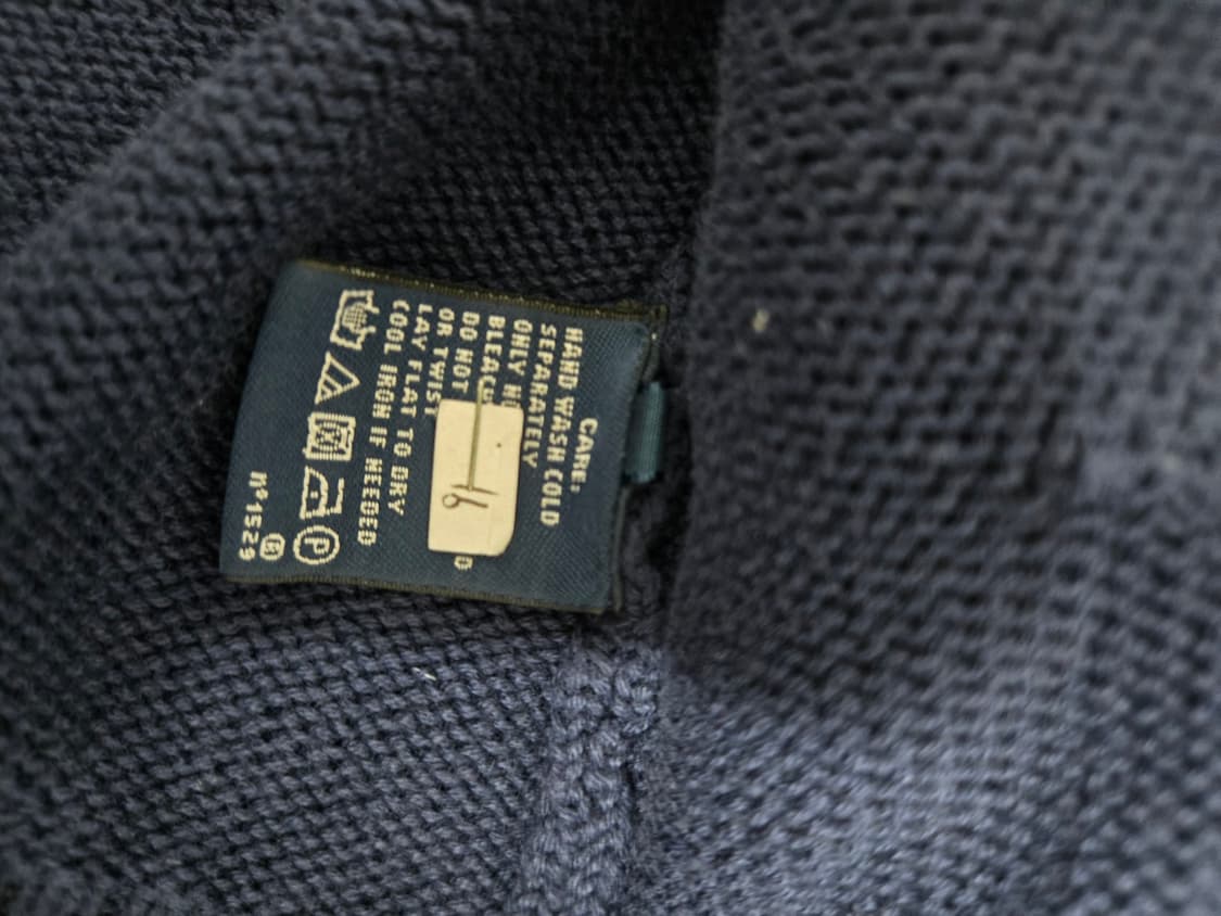 Ralph Lauren Sport 집업 니트 네이비 케이블 가디건 상품이미지5