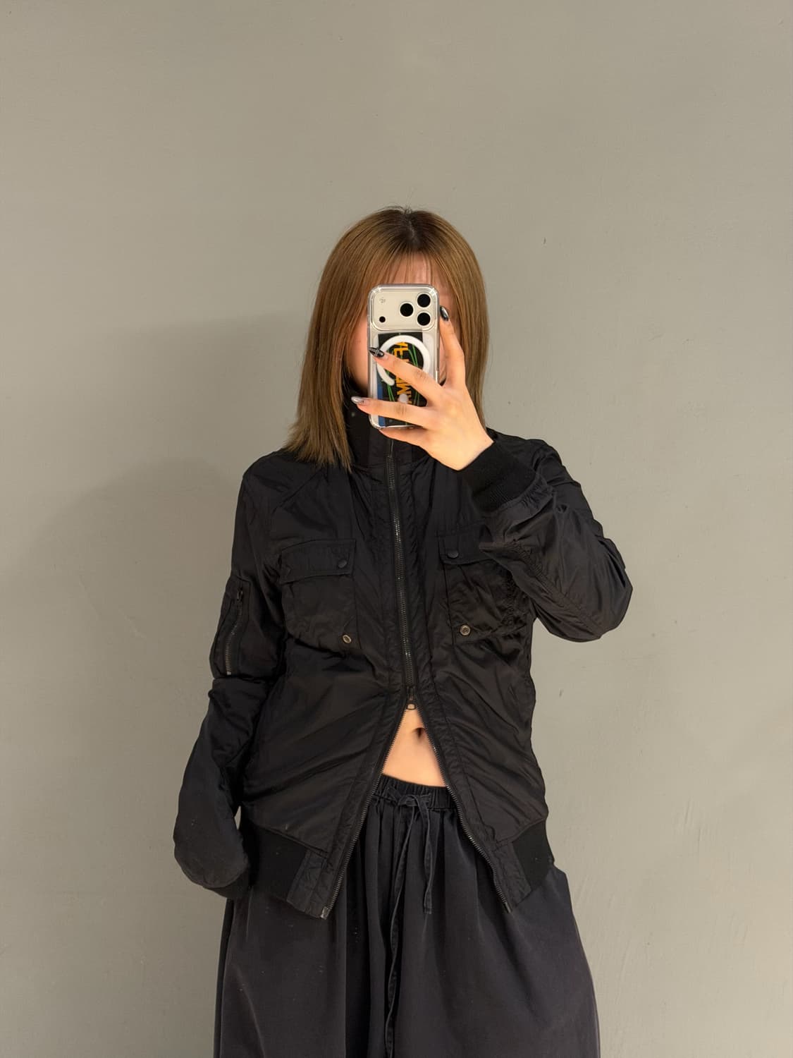 Alpha industries high-neck pocket jk 상품이미지2
