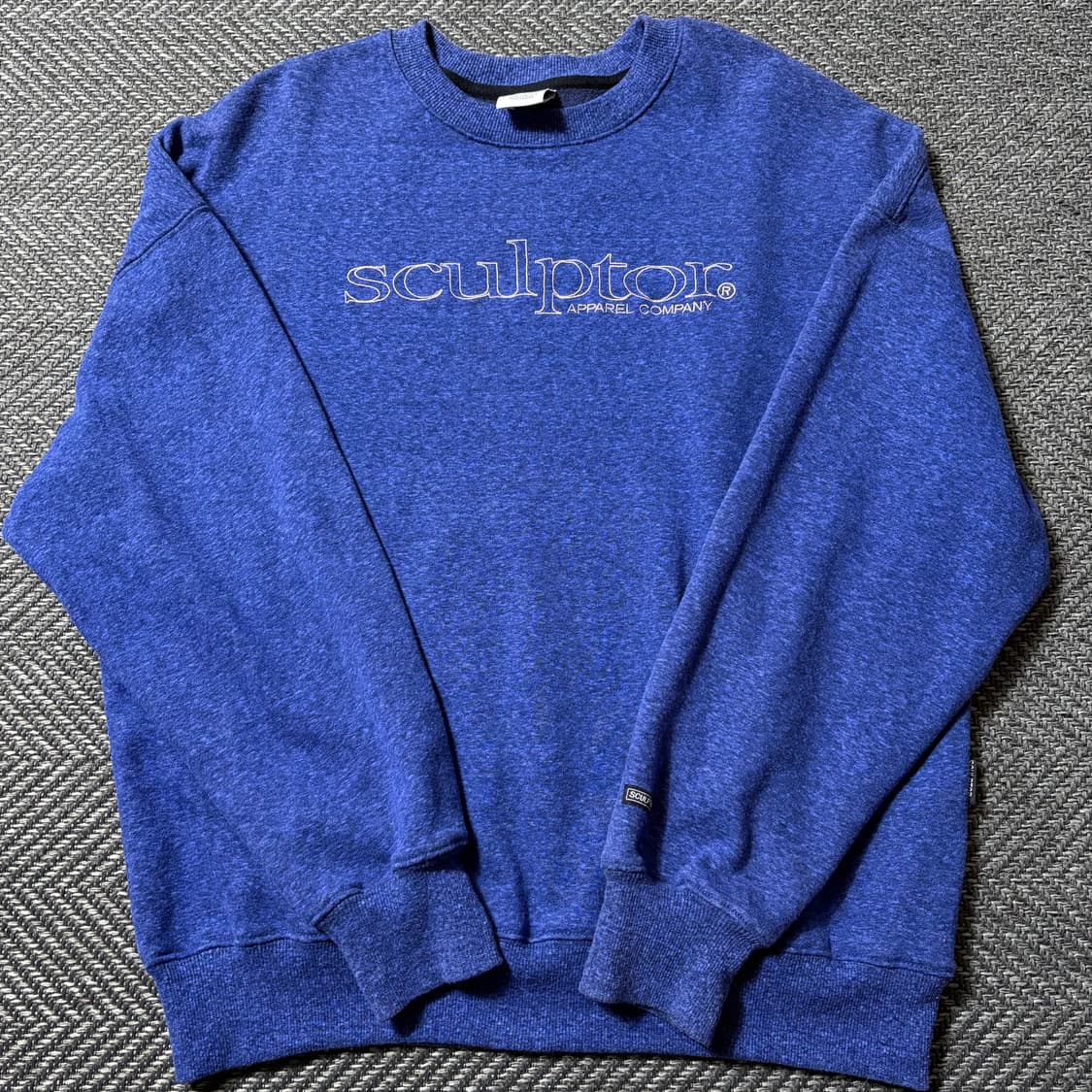 20SS 스컬프터 블루 맨투맨(Free) 상품이미지1