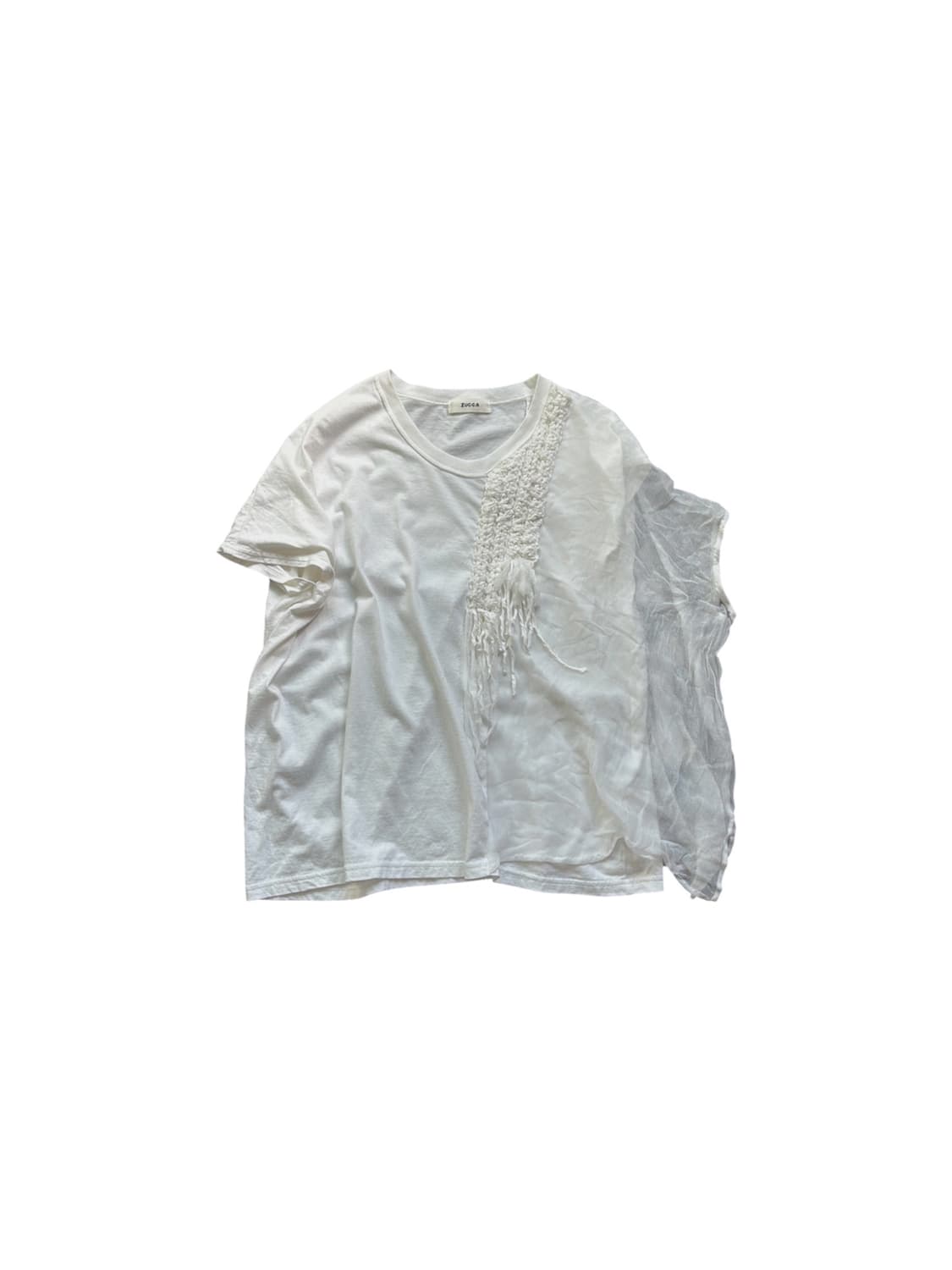 Asymmetric Knot Tee 상품이미지1