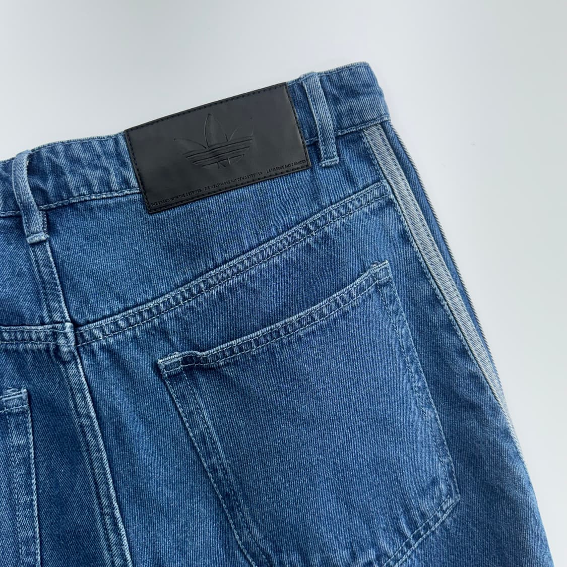 Adidas 아디다스 파이어로고 트랙탑 데님 팬츠 상품이미지6