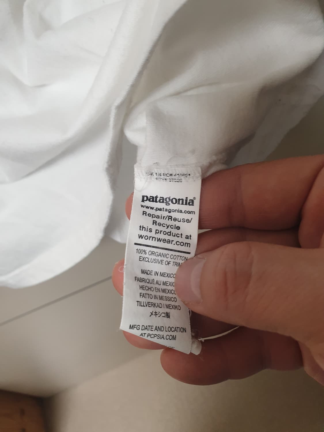 [여성] 파타고니아 오가닉 코튼 반팔티 S 상품이미지4