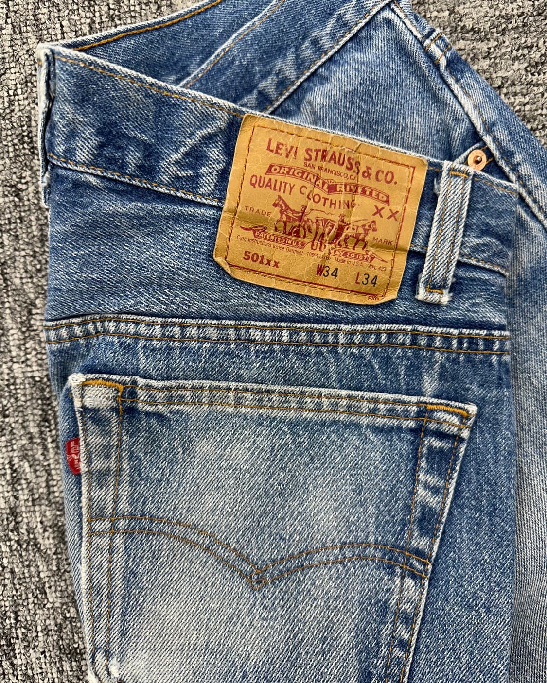 (허단41)90'S 리바이스 USA 501XX-M1500 상품이미지5